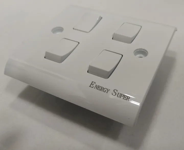 Energy%20Super%20White%2010A%20Four%20Gang%20Electrical%204%20Wall%20Switch%20Socket%20-%20Image%202