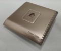 Energy Super Telephone Gold Switch Socket Prime Caliber Electrical Wall Outlet. 