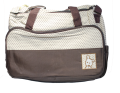 Baby Bag Set Brown (For newborn babies, for Carrying babies’ diapers, feeders, clothes & other stuff). 