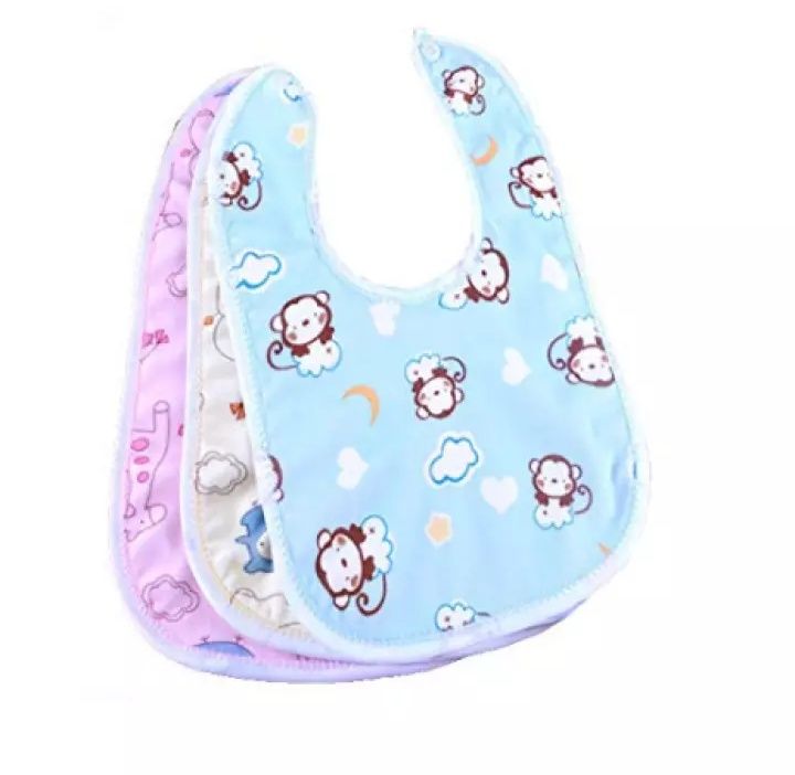 Baby%20Bibs%20Double%20Layers%20Loldani%20Waterproof%20Saliva%20Towel%20Learn%20to%20eat%20multicolor%20-%20Image%204