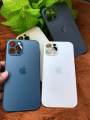 For Appel 12 Pro Max Luxury back glass matte Finishing Silicone Protect Back Cover Soft.