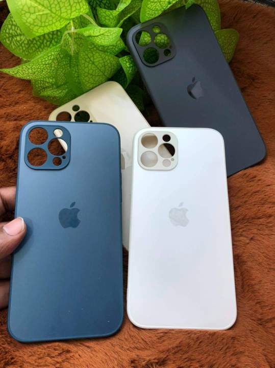 For%20Appel%2012%20Pro%20Max%20Luxury%20back%20glass%20matte%20Finishing%20Silicone%20Protect%20Back%20Cover%20Soft%20-%20Image%204