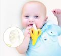 Silicone Teether Baby Teething Toys Banana Teether Infant Oral Care Toothbrush Chewing Toy Fruit Teethers High Quality And Safe. 