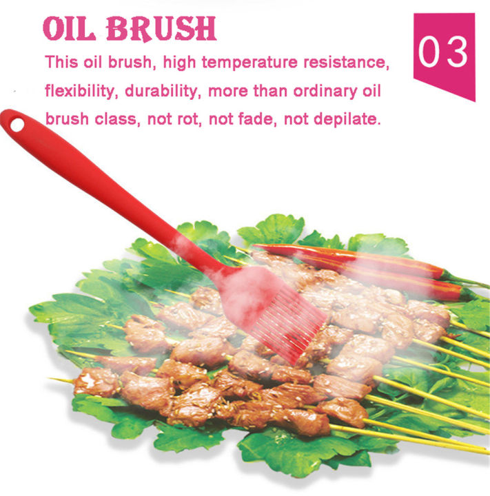5Pcs/Set%20Black%20Pink%20Red%20Silicone%20Cooking%20Tool%20Sets%20Egg%20Beater%20Spoon%20Spatula%20Oil%20Brush%20Kitchenware%20Kitchen%20Utensils%20Sets%20-%20Image%205