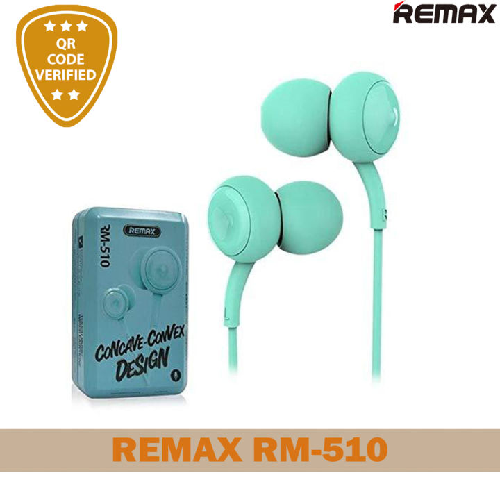 Remax RM 510 Wired In-ear Stereo Music Headset with Mic function ...