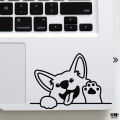 Baby Husky Waving Laptop Skin For Any Kind of Laptop Waterproof Removable Laptop Stickers - LS155 - Upsticker. 