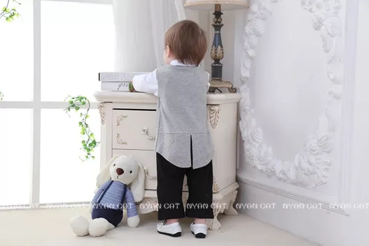 Boy%20baby%20red%20bow%20tie%20romper%20party%20dress%20-%20Image%207