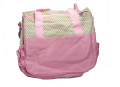 Baby Bag Set Pink (For newborn babies, for Carrying babies’ diapers, feeders, clothes & other stuff). 