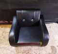 Best One Furniture Stylish and New Qualitiful single arm sofa - Black. 