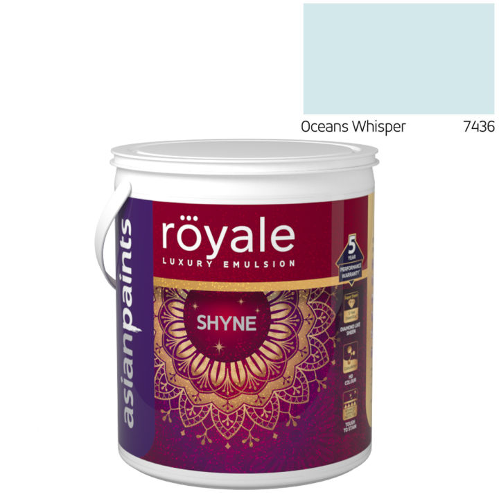Asian Paints Royale Luxury Emulsion Shyne - Oceans Whisper