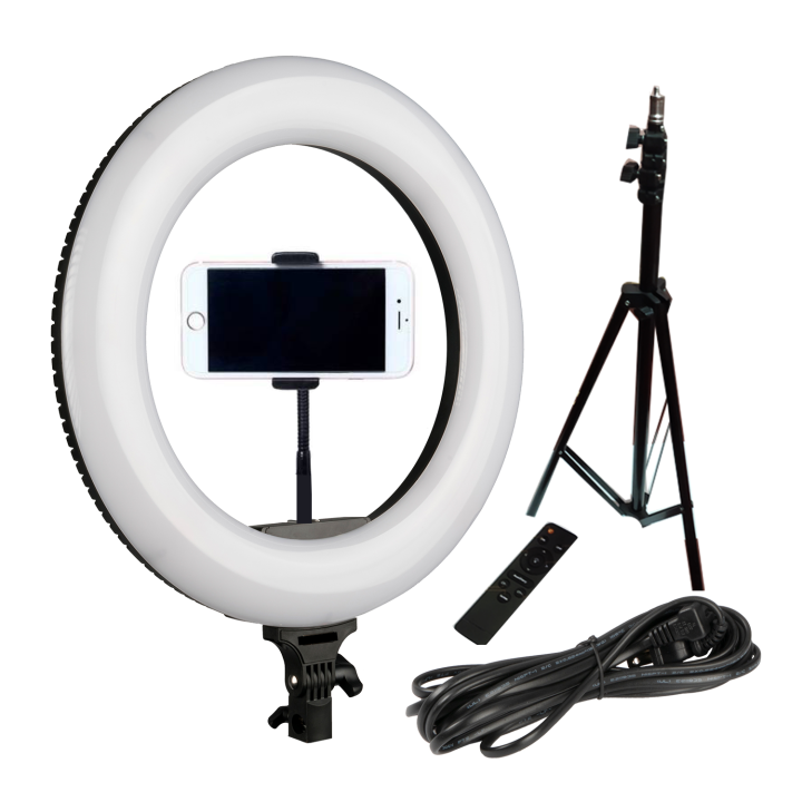 14''%20Remote%20control%20Dimmable%20Ring%20Light%20Live%20Broadcasting,%20photography,%20Self-portrait%20with%20Light%20Stand%20for%20Smartphone%20-%20Image%206