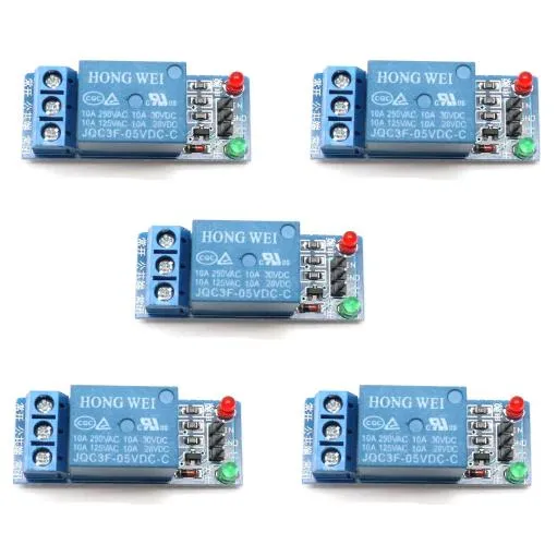 5%20Pieces-%205V%20Relay%20module%2010A%20250V%20AC%20for%20Arduino%20-%20Image%202