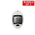 Fine Test Glucose Meter With 25 Test Strip (Bundle of 5 pcs). 