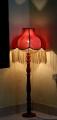 Wooden Floor Stand Lampshade. 