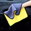 1Pcs Micro Fiber Bike/Car Cleaning Towel Double Layer 30*30cm. 