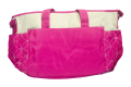 Baby Bag Set Pink (For newborn babies, for Carrying babies’ diapers, feeders, clothes & other stuff). 