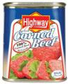 Highway Corned Beef 340g  (Brazil). 