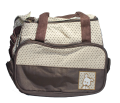 Baby Bag Set Brown (For newborn babies, for Carrying babies’ diapers, feeders, clothes & other stuff). 