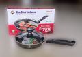 KML Non-stick Fry Pan 22 CM With Glass Lid Induction Bottom. 