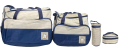 Baby Bag Set Blue (For newborn babies, for Carrying babies’ diapers, feeders, clothes & other stuff). 