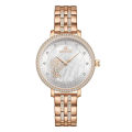 NAVIFORCE NF5017 RoseGold Stainless Steel Analog Watch For Women - White & RoseGold.