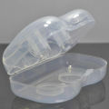 2 Piece Nipple Shield with Carrying Boxes, Silicone Nipple Protector Breastfeeding Nipple Guard Without BPA for Breastfeeding Nipple Extenders for Dear Mothers Retail Care.