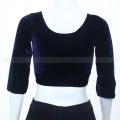 VELVET STRETCHY SHAREE BLOUSE 3/4 SLEEVE GOOD STITCHING FOR WOMEN. 