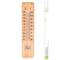 House Thermometer - Wooden And Hanging.