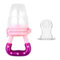 Silicone Baby Fruit Feeding Pacifier.