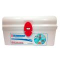 Getwell First Aid Kit Box - White. 