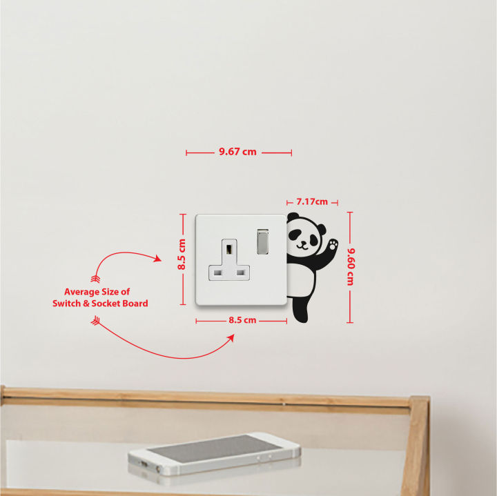 Baby%20Panda%20Peeking%20(Right)%20Vinyl%20Wall%20Sticker%20Wall%20D%C3%A9cor%20Vinyl%20Decal%20Sticker%20For%20Wall%20-%20SS218%20-%20DDecorator%20-%20Minimalistic%20Sophistication%20-%20Image%203