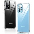 Samsung Galaxy A32 Premium Silicone Case Crystal Clear Soft TPU Ultra-Thin Transparent Flexible Protective Mobile Phone Back Cover.