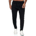 Nazara Slim-Fit Sweatpants / Joggers for Man - Deep Black.