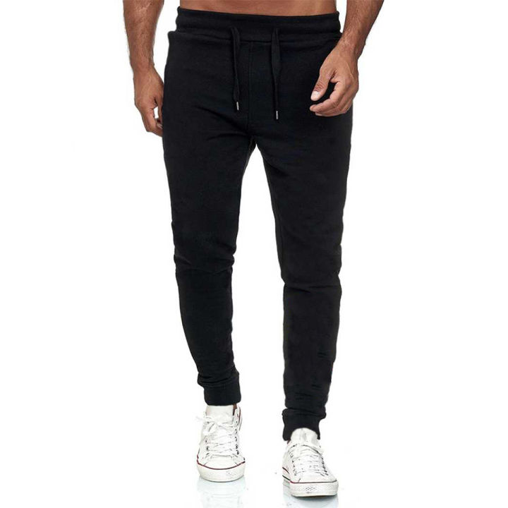 Nazara Slim-Fit Sweatpants / Joggers for Man - Deep Black