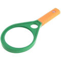 65 MM Mini Plastic Racket Magnifying Glass, Reading Magnifying Glass.
