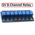 8 channel 5V Relay module 10A 250V AC for Arduino. 