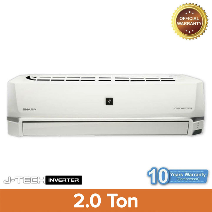 Sharp AH-XP24SHVE - Inverter Type Split AC - 2.0 Ton - White