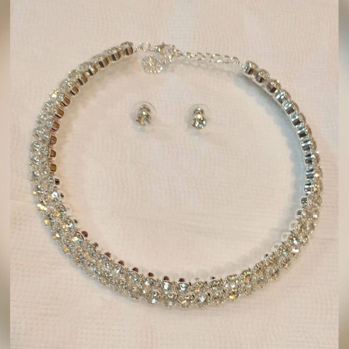 new%20design%20metal%20Stone%20Jewellery%20Set%20For%20Women%20-%20Image%202