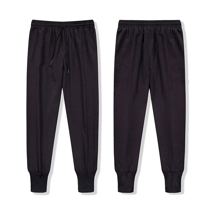 Nazara Slim-Fit Sweatpants / Joggers for Man - Black