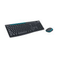 Logitech MK275 Black-Blue Wireless Keyboard & Mouse Combo # 920-008460. 