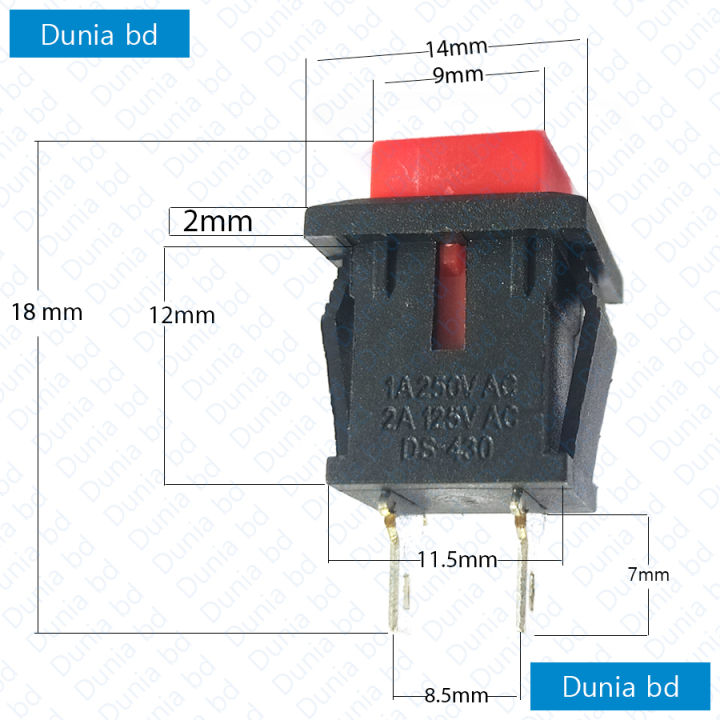 Square%20Electrical%20Momentary%20Push%20Button%20Switch%20(DS-430)%20Dunai%20BD%20-%20Image%203