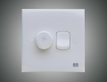 Energypac EG Series Fan Regulator Dimmer with Switch Controller Outlet. 