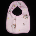 Fashionable Cotton Bibs For Baby - 1 Pcs (Colour As Per Stock). 