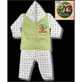 1 Piece Multicolour Comfortable Winter Baby hooddies Set for (0-08 months) by Khandakar Global's.. 