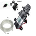 Water proof Mini Submersible 12 Volt 8 Watt DC Pump with 3fit pipe adapter and connector.