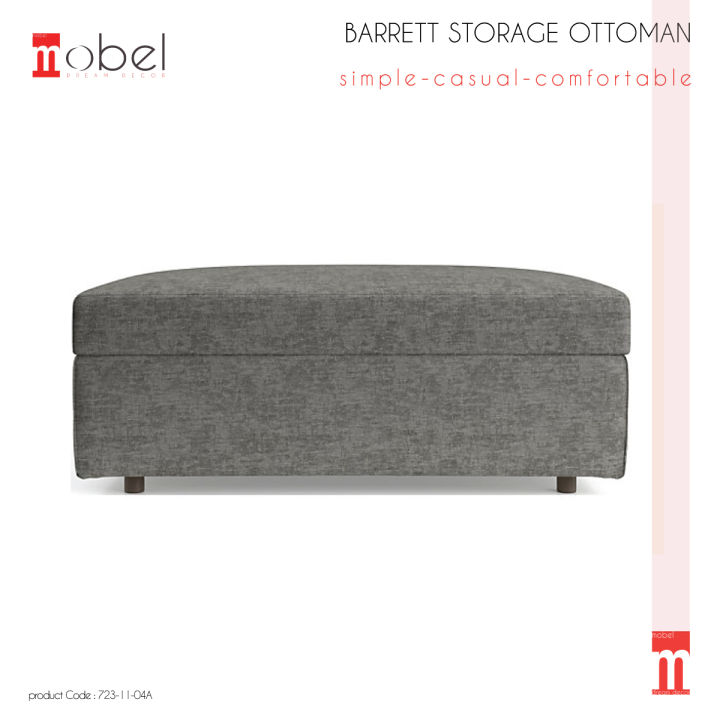 BARRETT STORAGE OTTOMAN