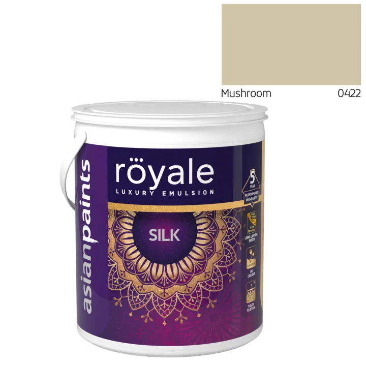 Royale Luxury Emulsion Silk - Mushroom - 1L | Daraz.com.bd