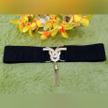 Black Ledise Adjusted High quality Belt for Women. 