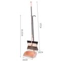 long handled dustpan with brush set Broom Dustpan Suit Combination Household Fold Lazy Sweep The Floor Sweeping.