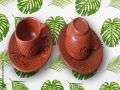 Clay Cup.  Clay Tea Cup with prece. Matir cup. Matir Tea cup. Handmade. Organic .Clay Tea Cup.   Dinner set. matir cup with price. one  cup & one  prese .  By  Mallik trading. 
